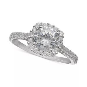 Giani Bernini Sterling Silver CZ Halo Ring Size 7 | NWT